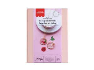 DIY BIJOUTERIE - Mes pendentifs fleuris en résine
