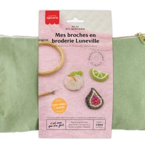 DIY MERCERIE - Mes broches en broderie Luneville