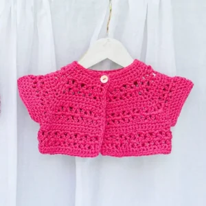Boléro au crochet