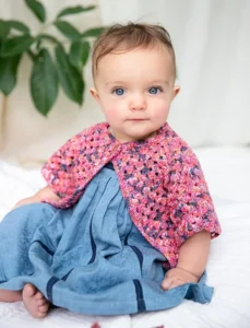 Cardigan au crochet