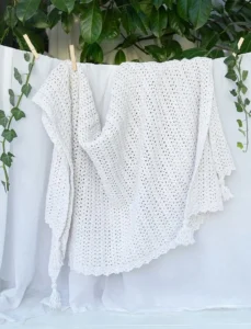Couverture au crochet