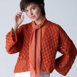 Foulard au crochet