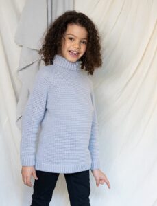 Pull sans coutures au crochet