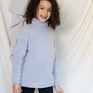 Pull sans coutures au crochet