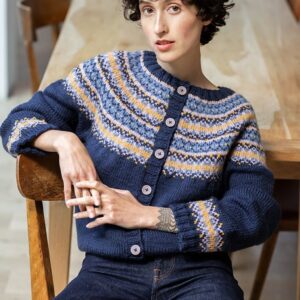 Cardigan jacquard