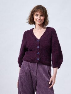 Cardigan sans coutures
