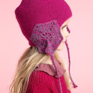 Bonnet à oreilles en granny