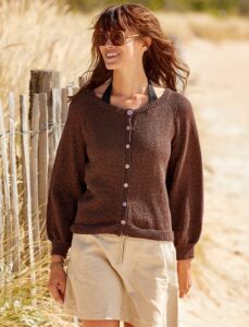Cardigan sans coutures