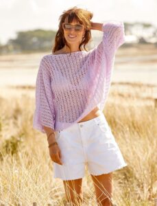 Pull au crochet