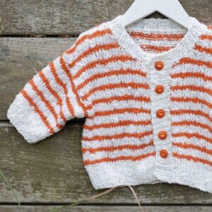 Cardigan rayé