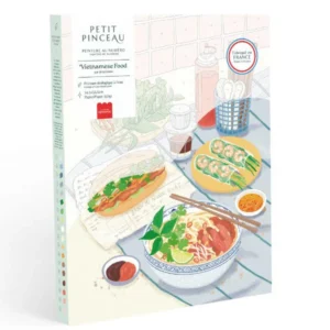 Coffret peinture au numéro - Vietnamese Food par Jayne Wong