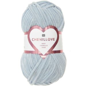Rico Design - Chenillove bleu clair (010)