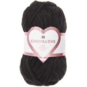 Rico Design - Chenillove noir (014)