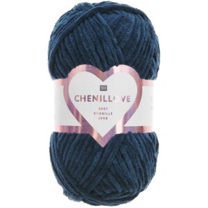 Rico Design - Chenillove bleu marine (020)