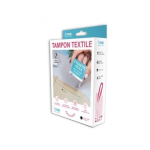 Tampon Textile Stamp Mine - 1m Ruban + 20 etiquettes et jeu de lettres